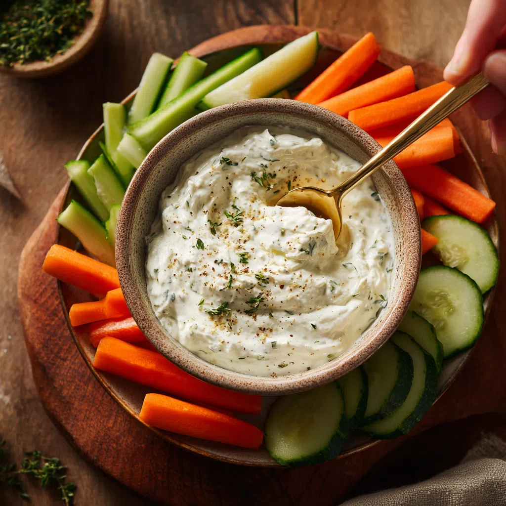 Ranch Dip Made with Cottage Cheese – 5-Minute Creamy Recipe - The Bite Side